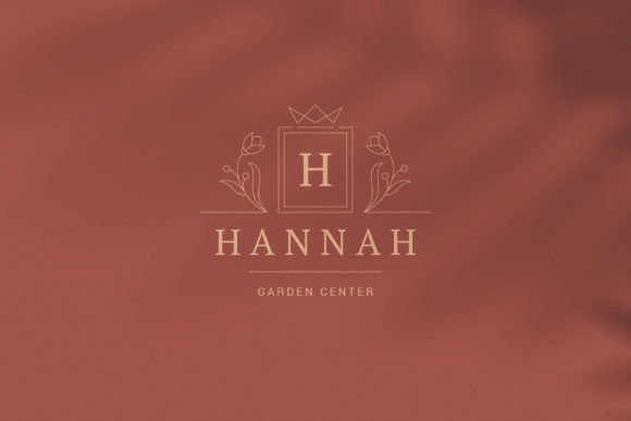 Download Flower Shop Geometric Minimal Logo - Shop Collection