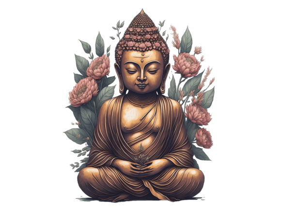Download Floral Buddha - Flora Collection