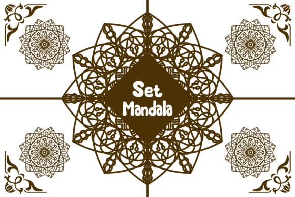 Download Mandala Set Background Ornate Design - Ornate design Collection