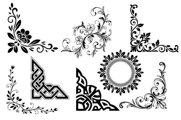 Download Floral Ornamental Designs Digital Art - Flora Collection